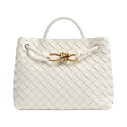 Bottega Veneta Small Andiamo White