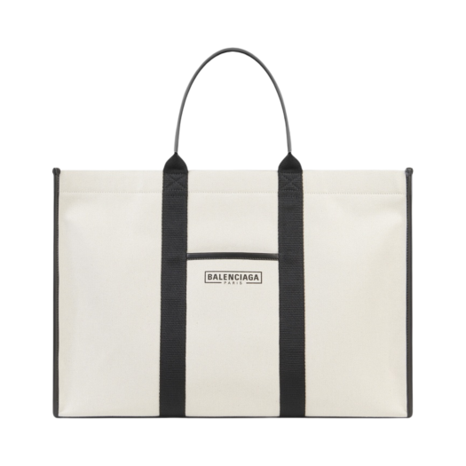 Balenciaga Hardware Large Tote Bag Beige
