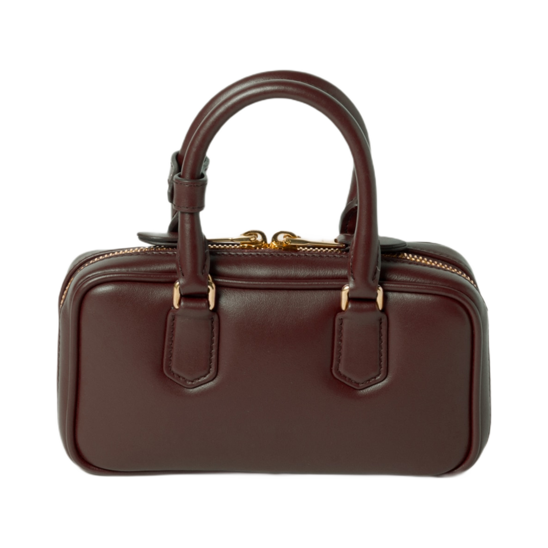 미우 미우 아르카디 레더 미니백 브라운(Miu Miu Arcadie Leather Mini Bag Brown) - 2