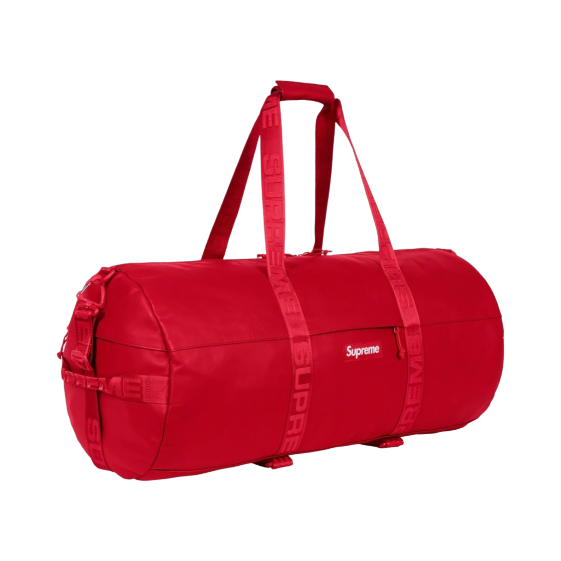 슈프림 레더 라지 더플백 레드 - 23FW(Supreme Leather Large Duffle Bag Red - 23FW) - 2