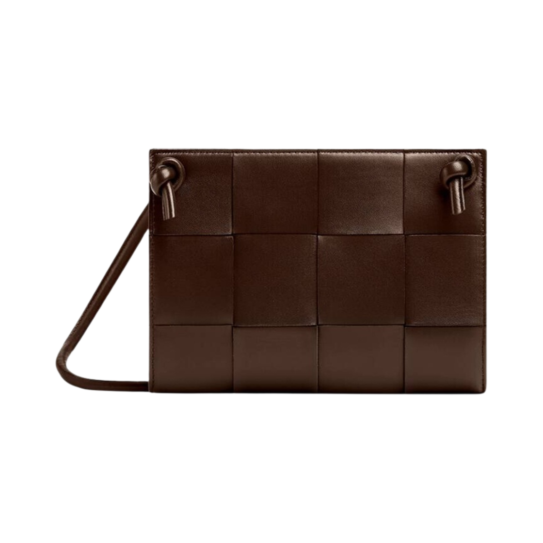 755842VCQC22016 Bottega Veneta Mini Cassette Crossbody Bag Light Brown
