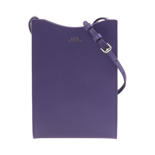 A.P.C. Jamie Neck Pouch Dark Mauve