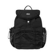 Emis Shirring Backpack Black