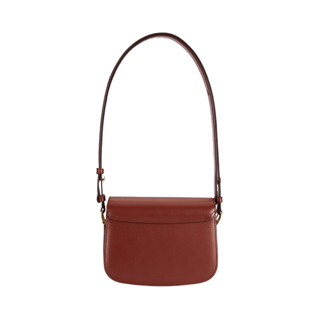 (W) 아미 스몰 파리 파리 백 헤이즐넛((W) AMI Small Paris Paris Bag Hazelnut) - 3