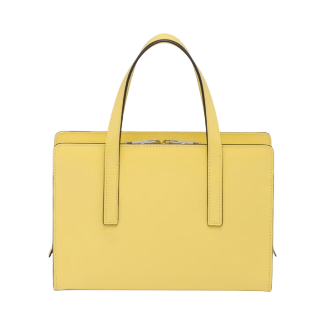 프라다 리에디션 1995 브러쉬드 레더 미니 핸드백 옐로우(Prada Re-Edition 1995 Brushed Leather Mini Handbag Yellow) - 2