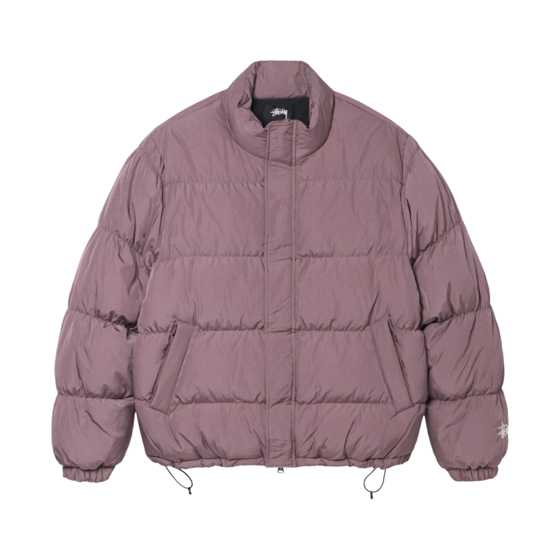 115656 Stussy Ripstop Down Puffer Jacket Rose - 22FW