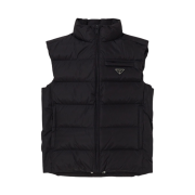 Prada Re-Nylon Down Vest Black