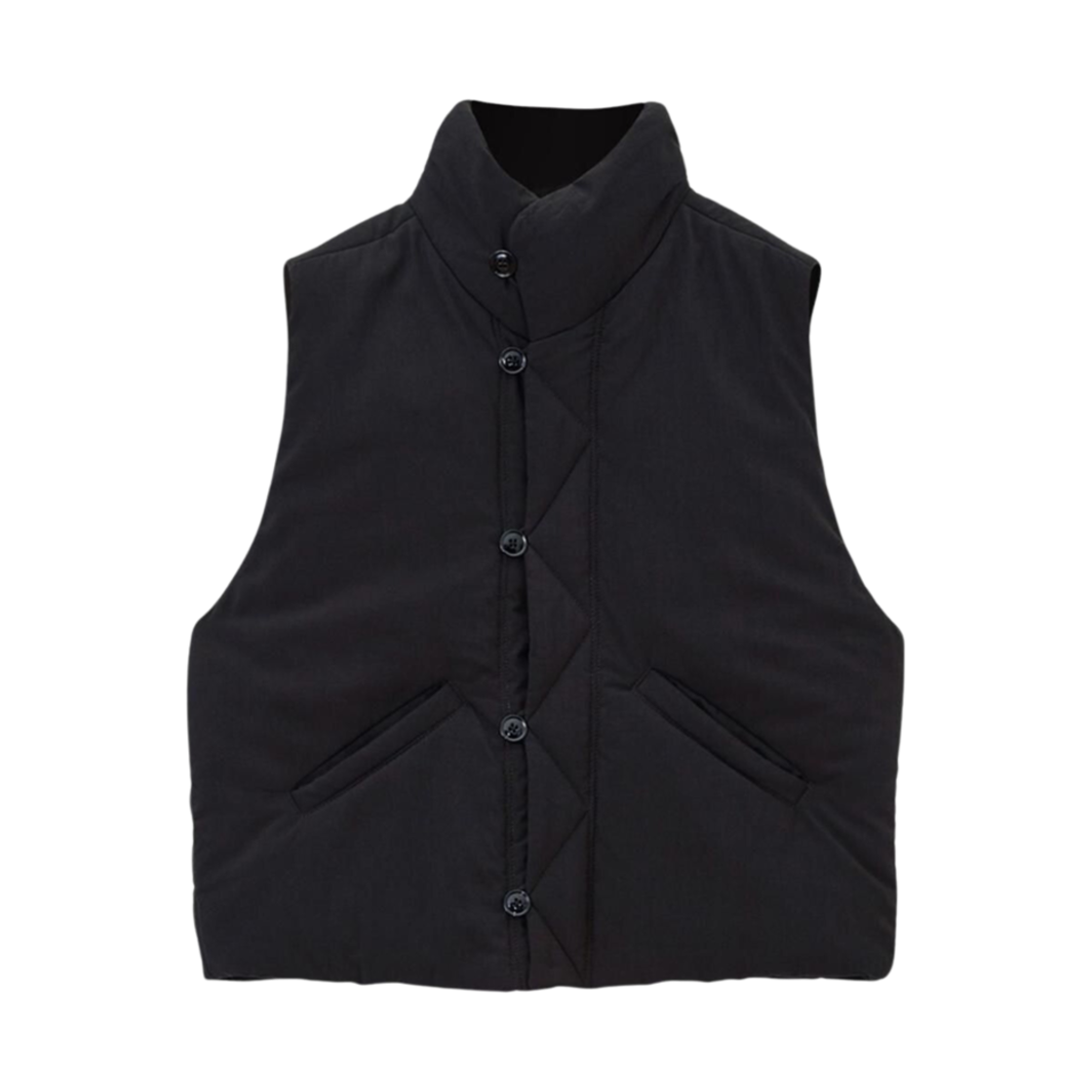 르메르 라이트 비스코스 울 워디드 질레 다크 에스프레소(Lemaire Light Viscose Wool Wadded Gilet Dark Espresso)