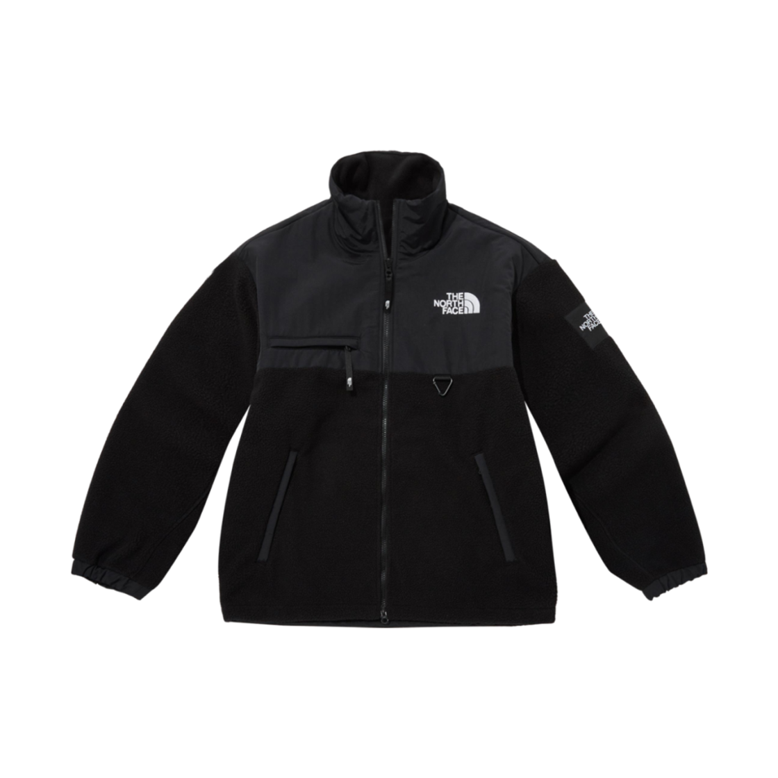 노스페이스 화이트 라벨 뉴 유틸리티 플리스 자켓 블랙