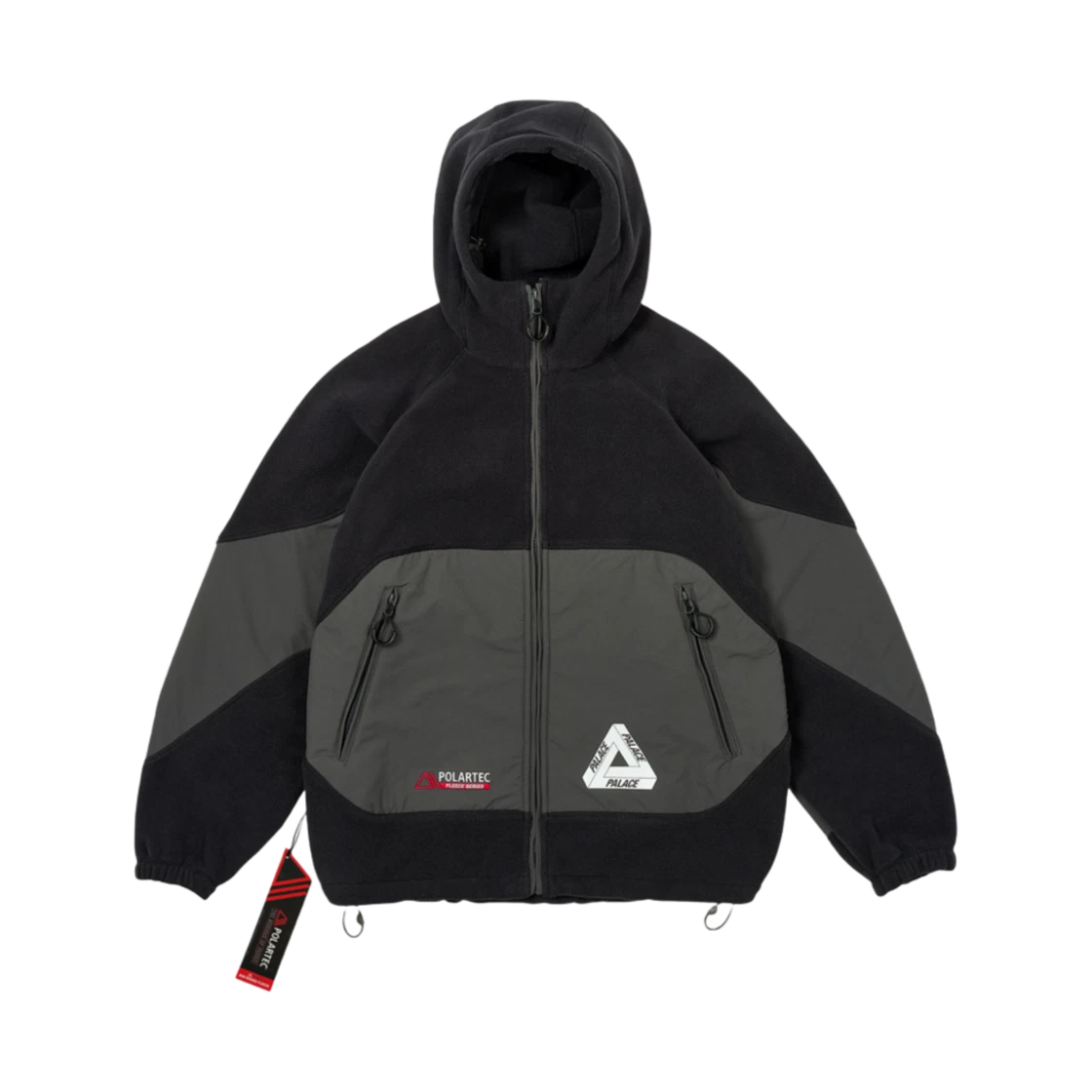 Palace Palace Polartec 200 Jacket Black - 24FW · M