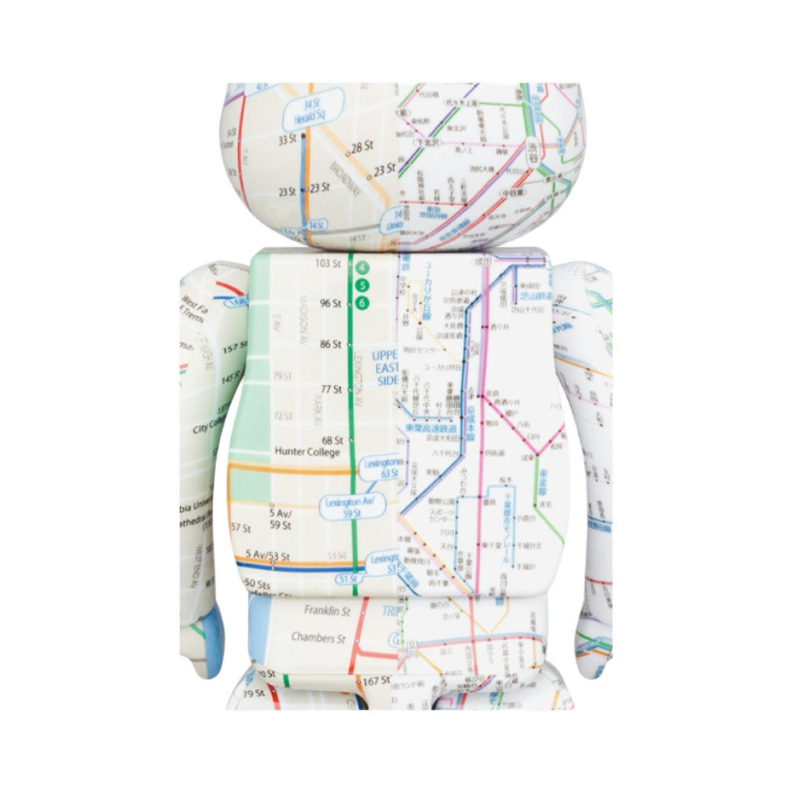 베어브릭 x 아트모스 서브웨이 100% & 400% 세트(Bearbrick x Atmos Subway 100% & 400% Set) - 4