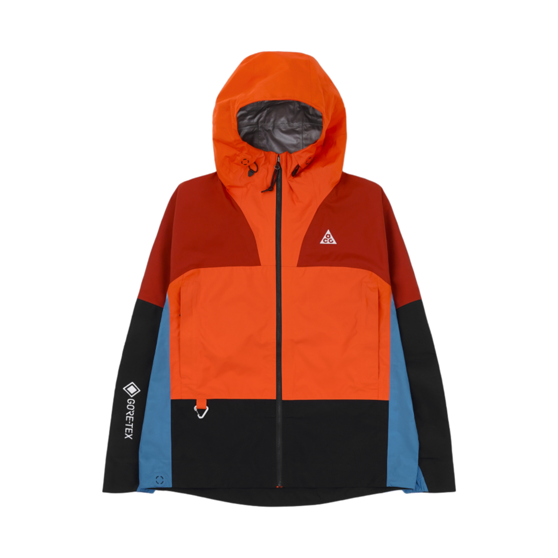 (W) 나이키 ACG 스톰핏 ADV 체인 오브 크레이터스 자켓 오렌지 블랙 블루 - US/EU((W) Nike ACG Storm-Fit ADV Chain of Craters Jacket Orange Black Blue - US/EU) - 1