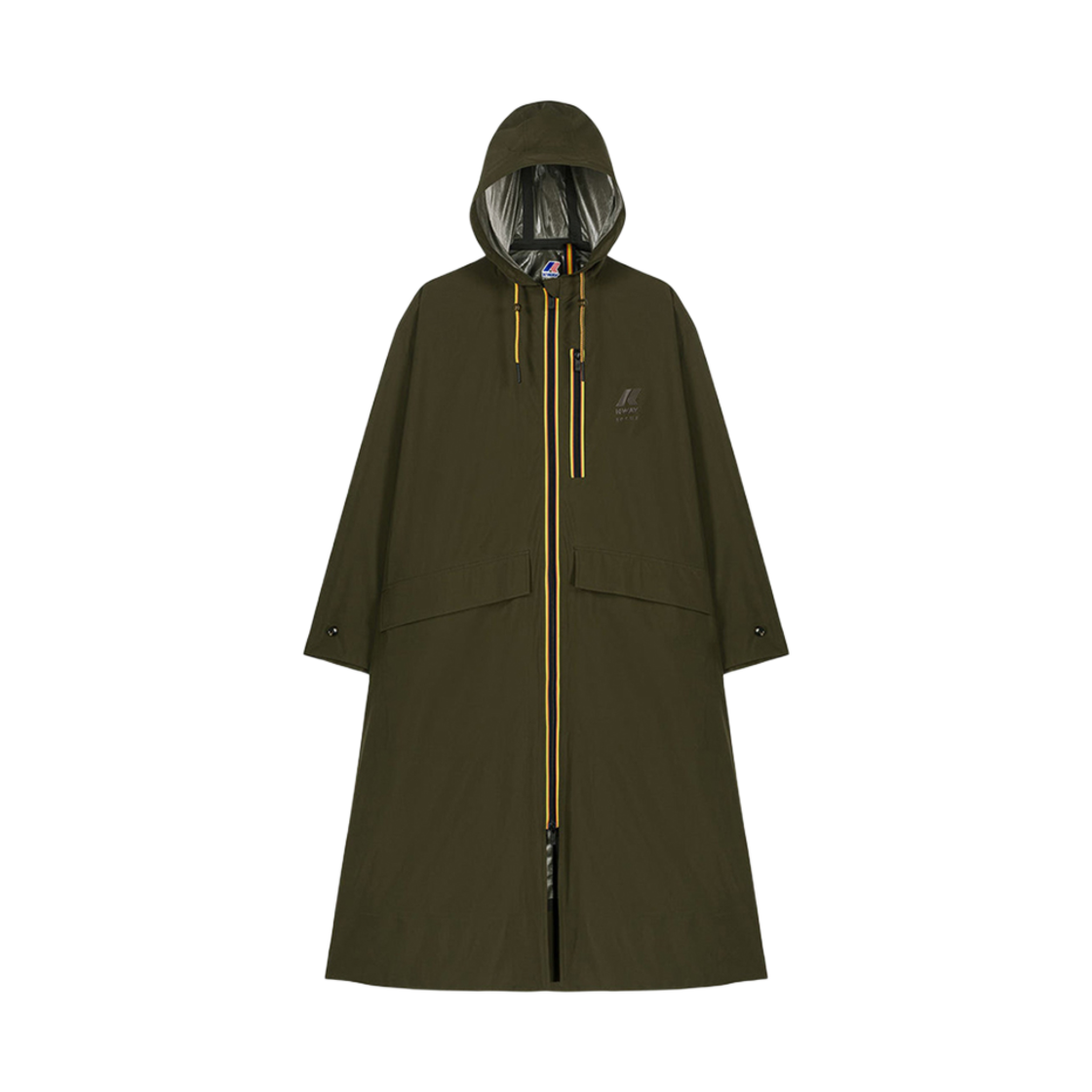 Y246EWJ950KA1 K-Way X Soeur Le Vrai Amiable Pradel Jacket Khaki - 대표 이미지 #1