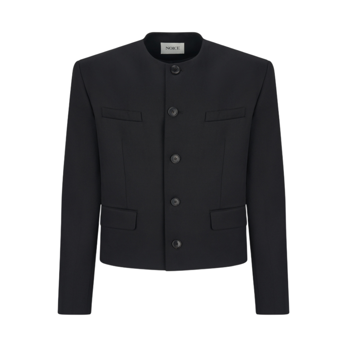 NMA5SWJ05BK Noice Pure Collar Tailored Jacket Black