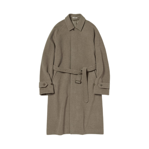 ジャケット・アウター 24AW AURALEE MOSSER CHESTERFIELD COAT Wool Mosser Chesterfield Coat in Black