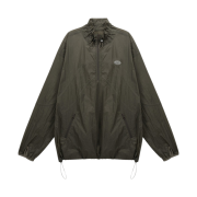 Art Of Field Packable Wrinkle Half Zip-Up Brown
