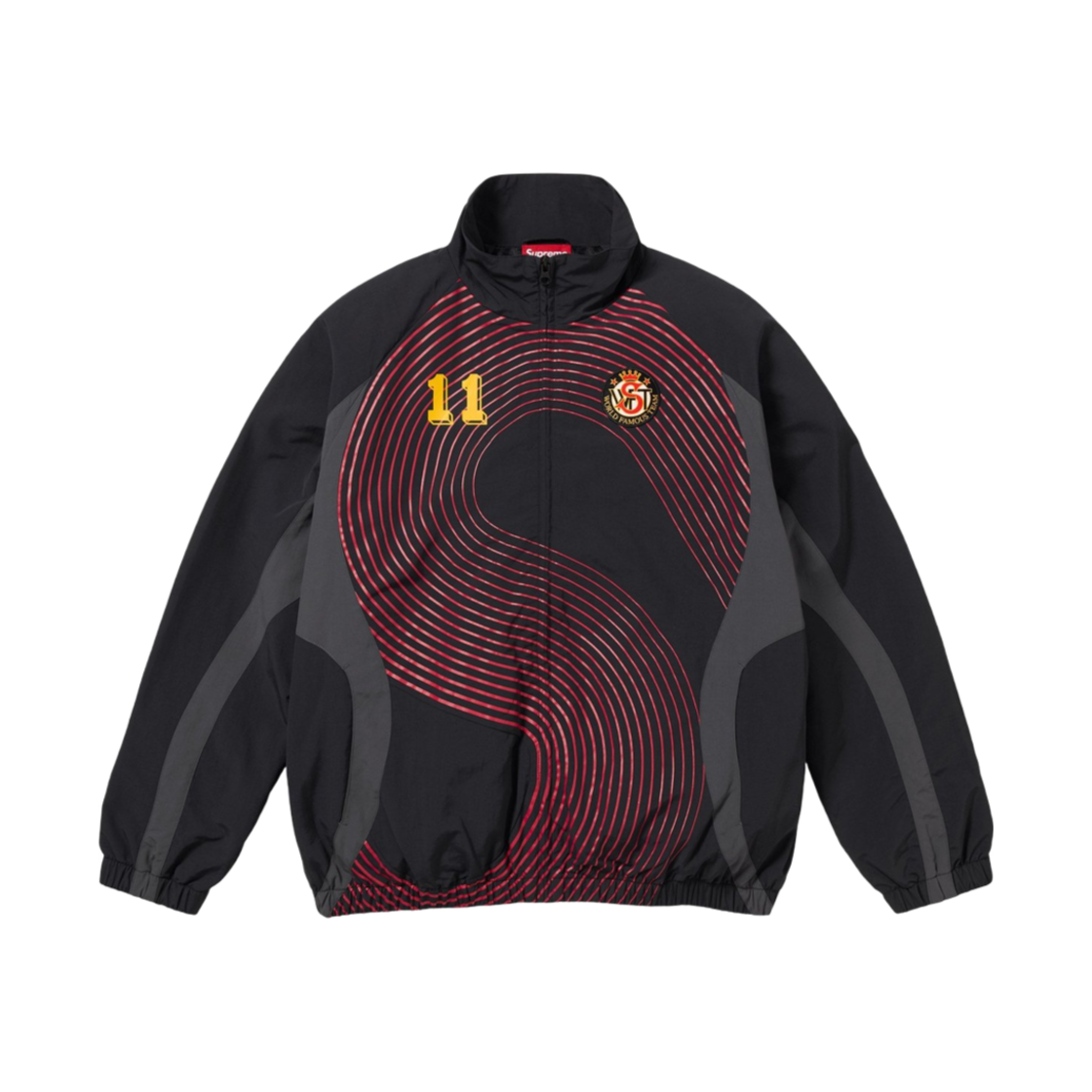 슈프림 S 로고 트랙 자켓 블랙 - 24FW(Supreme S Logo Track Jacket Black - 24FW)