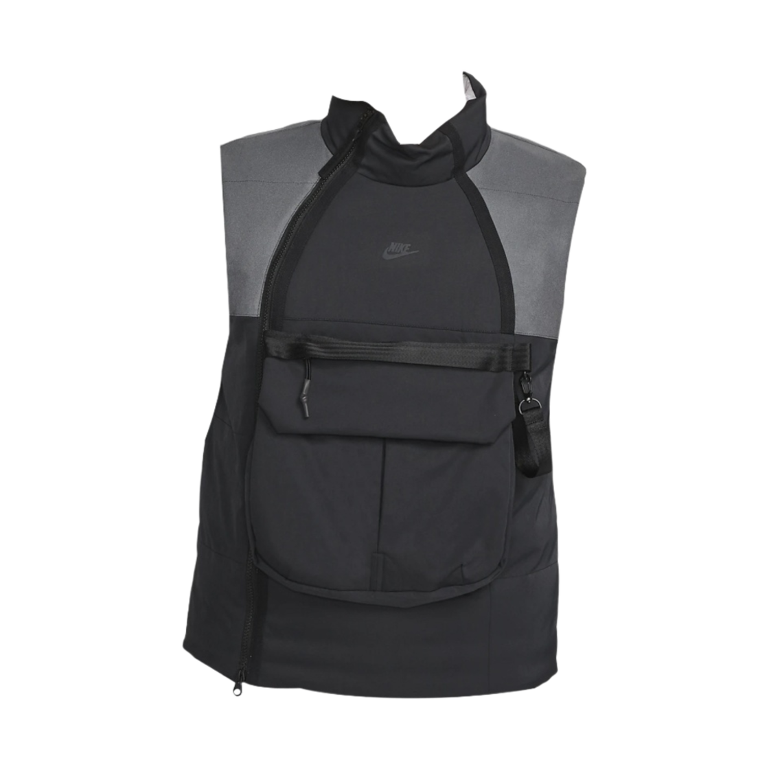 나이키 NSW 써마핏 테크 팩 인슐레이티드 베스트 블랙 - 아시아(Nike NSW Therma-Fit Tech Pack Insulated Vest Black - Asia)