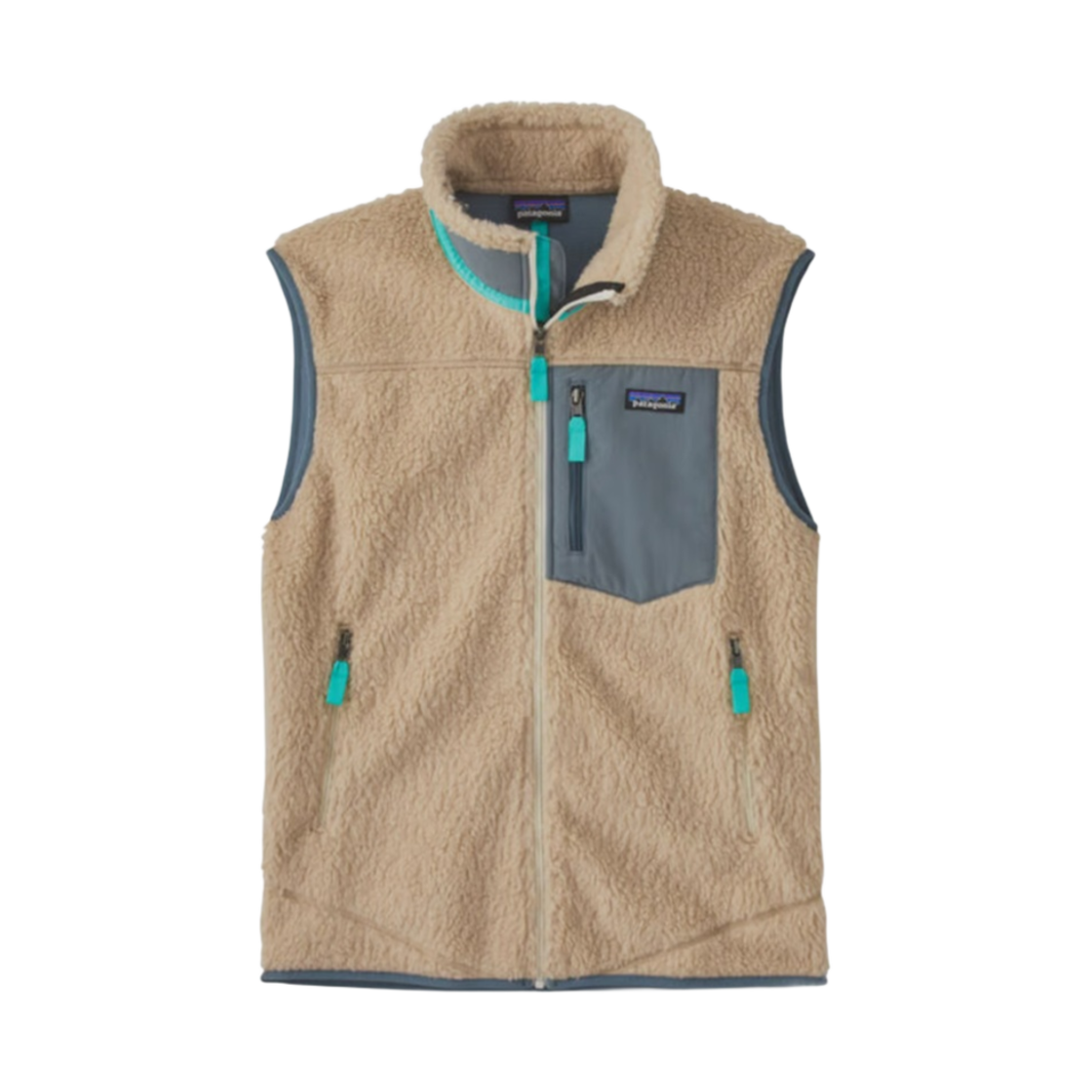 23048 Patagonia Classic Retro-X Vest Dark Natural Plume Grey