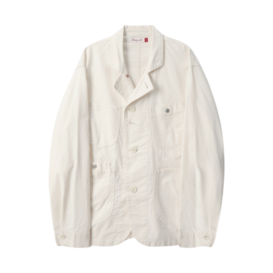 아마이유우츠 내츄럴 커버올 자켓 내츄럴(Amaiyuutsu Natural Coverall Jacket Natural)