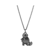 Tiffany & Co. x Daniel Arsham x Pokemon Pendant in Oxidized Sterling Silver with Diamonds Squirtle