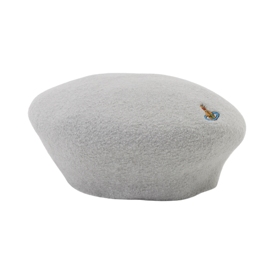 비비안 웨스트우드 유니 컬러 베레모 라이트 그레이(Vivienne Westwood Uni Colour Beret Light Gray) - 1