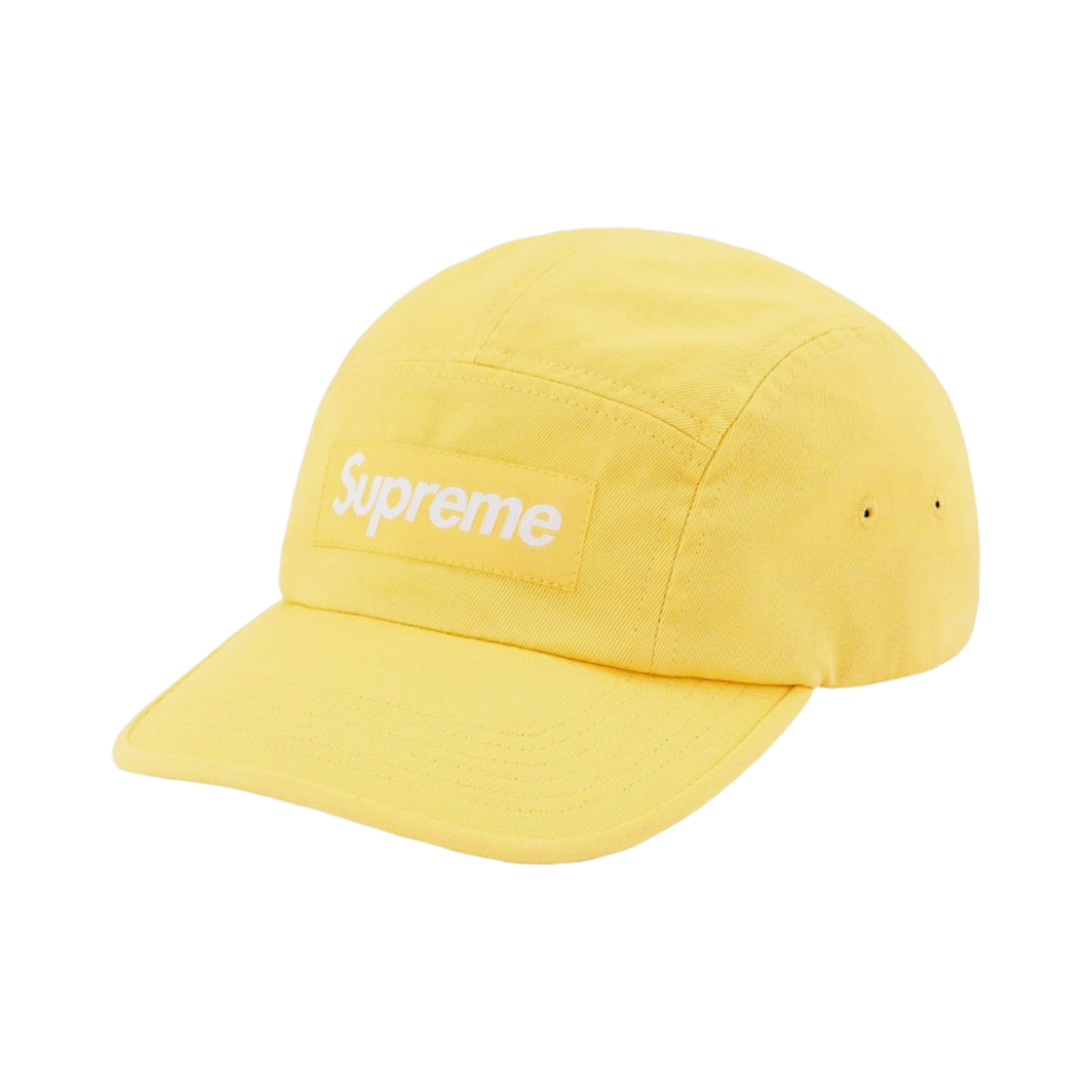 슈프림 워시드 치노 트윌 캠프캡 라이트 옐로우 - 21SS