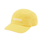 Supreme Washed Chino Twill Camp Cap Light Yellow - 21SS