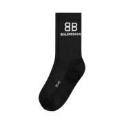 (W) Balenciaga BB Tennis Socks Black
