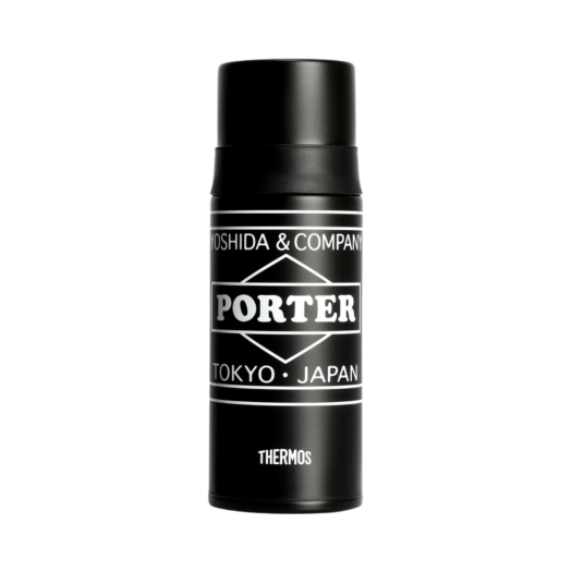 PT-999-00011PT70 Porter x Thermos Stainless Bottle Black White