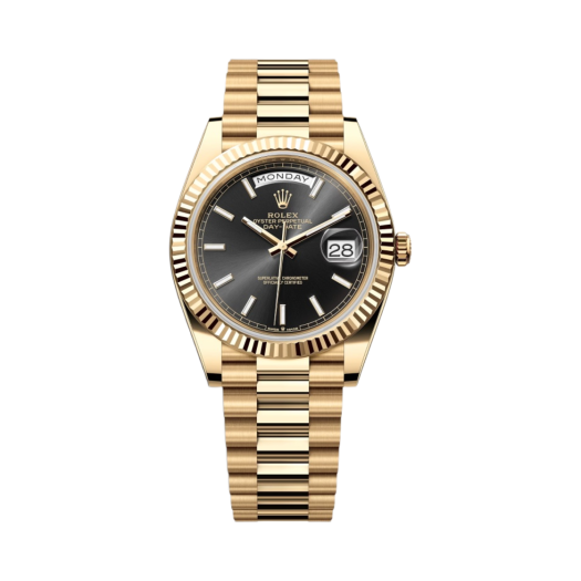 Rolex Day-Date 40mm 228238 Bright Black President