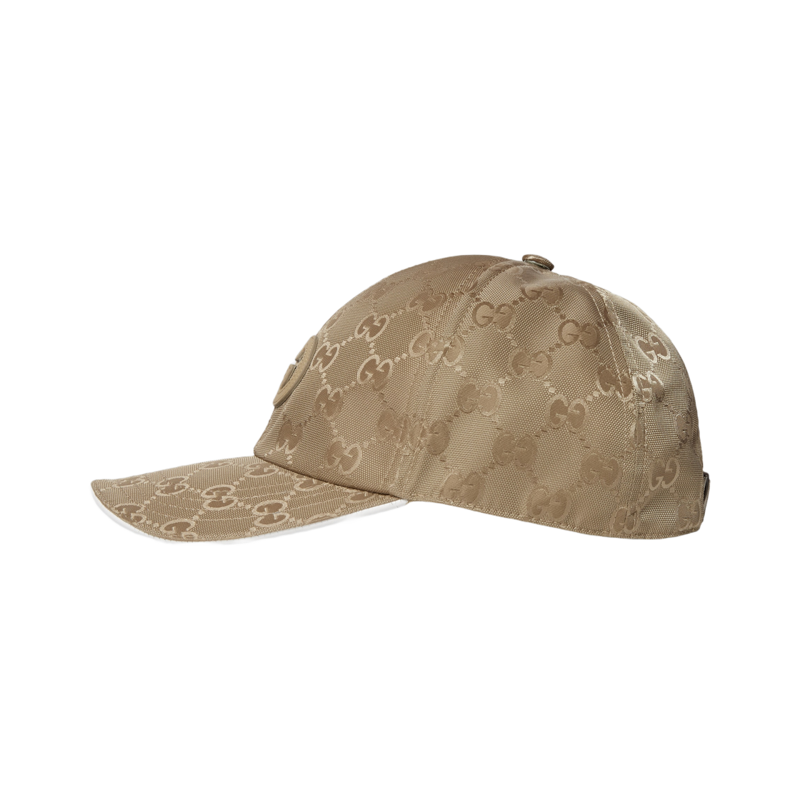 구찌 GG 나일론 베이스볼 햇 베이지 라이트 브라운(Gucci GG Nylon Baseball Hat Beige Light Brown) - 2