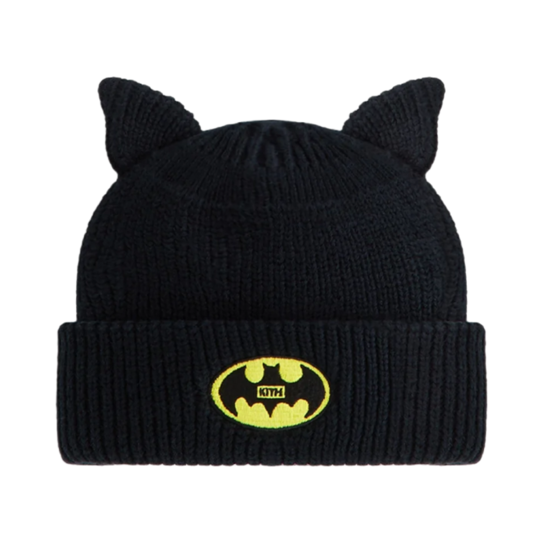 (유아) 키스 x 배트맨 배트 이어 비니 블랙((Baby) Kith x Batman Bat Ear Beanie Black)