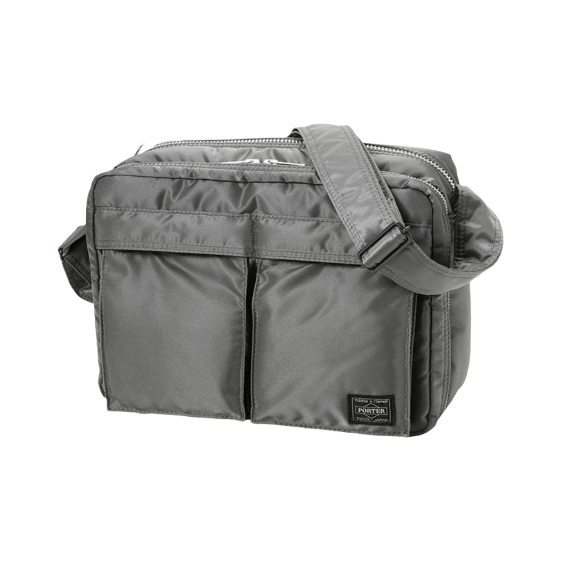 포터 탱커 숄더백 라지 실버 그레이(Porter Tanker Shoulder Bag L Silver gray)