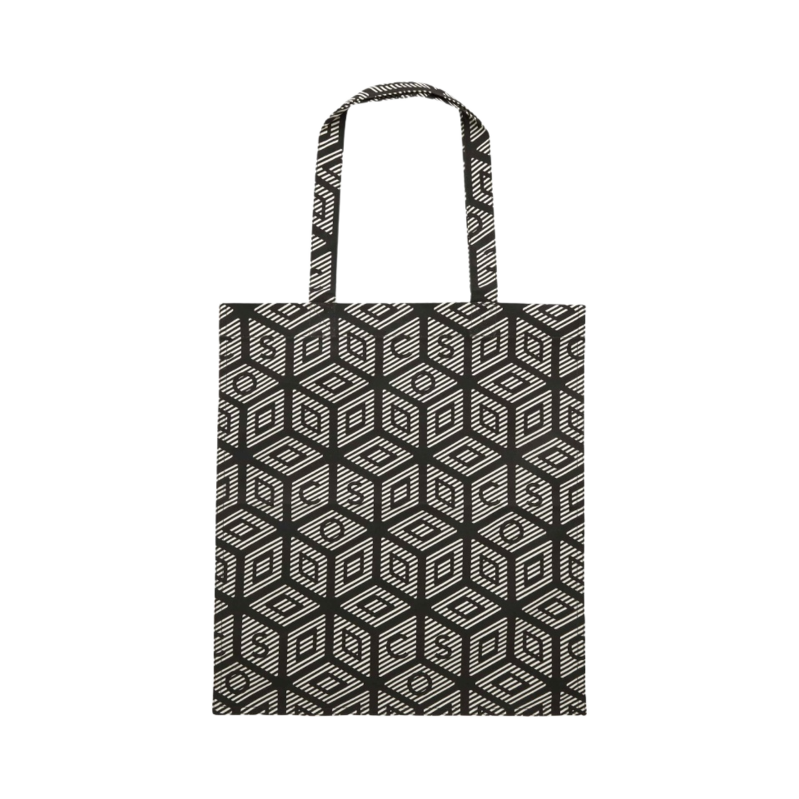 코스 지오메트릭 로고 토트백 블랙(COS Geometric Logo Tote Bag Black) - 1