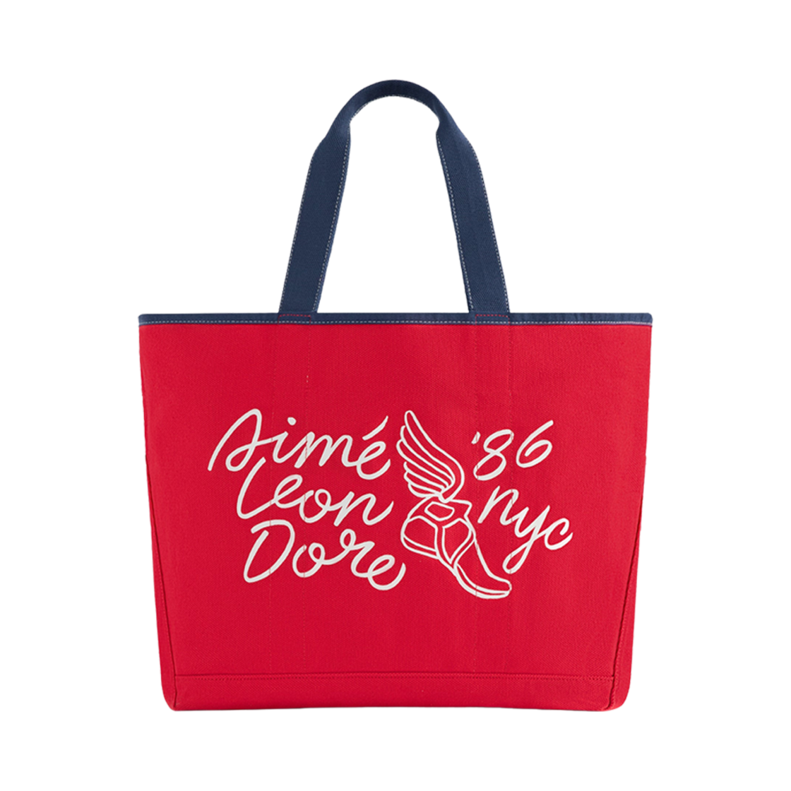 - Aime Leon Dore Wingfoot Tote Bag Red