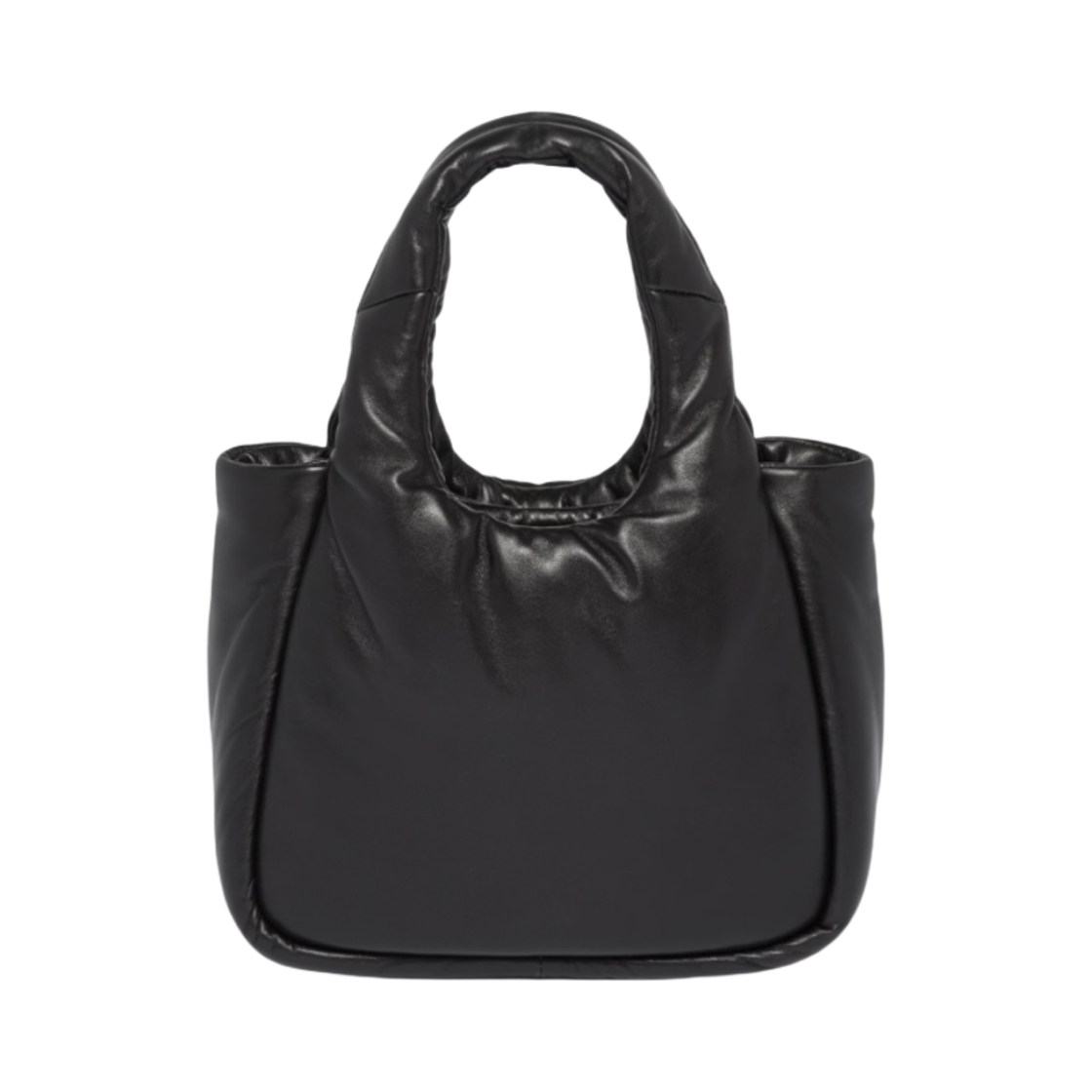 프라다 스몰 패딩 프라다 소프트 나파 레더 백 블랙(Prada Small Padded Prada Soft Nappa Leather Bag Black) - 2