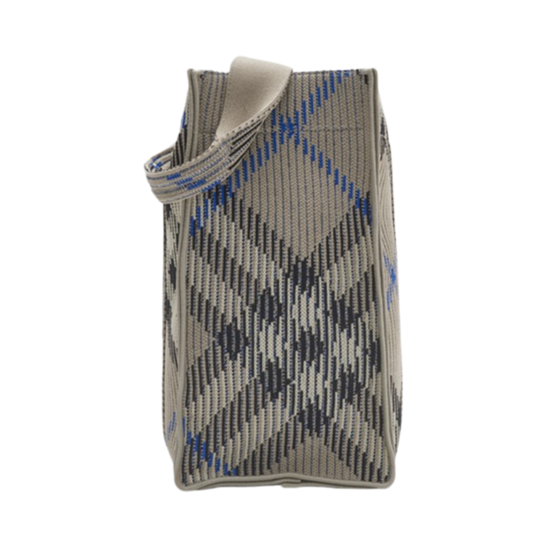 버버리 스몰 체크 니트 토트 리첸(Burberry Small Check Knitted Tote Lichen) - 3