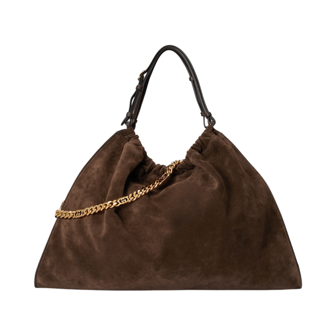 구찌 블론디 라지 토트백 브라운 스웨이드(Gucci Blondie Large Tote Bag Brown Suede) - 3