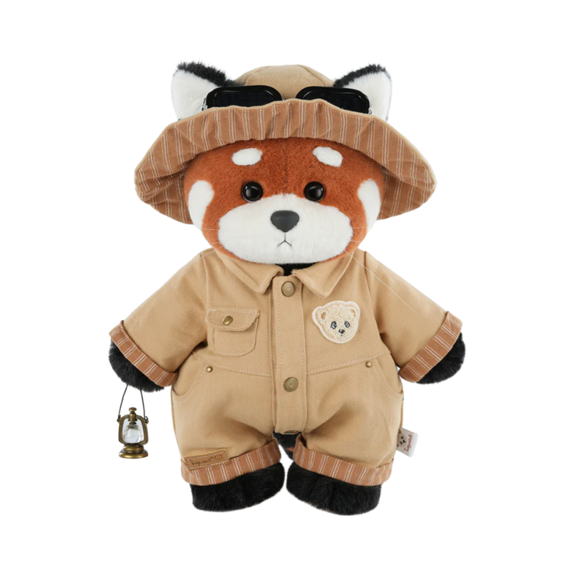 테디 테일즈 레나 레드 판다 M 익스플로러 수트(Teddy Tales Lina Red Panda M with Explorer Suit)