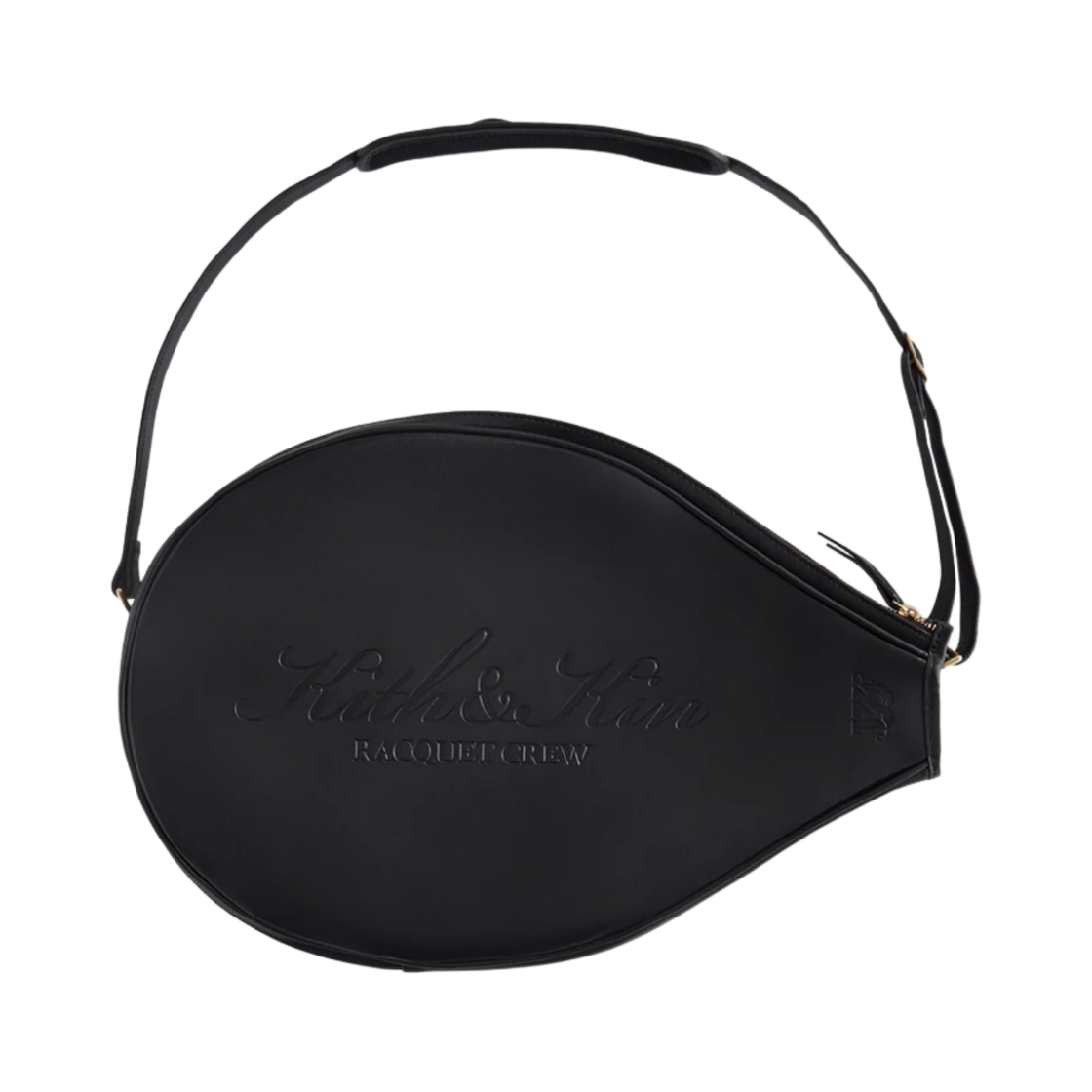 키스 x 윌슨 레트로 레더 라켓 커버 블랙(Kith x Wilson Retro Leather Racket Cover Black) - 1
