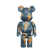 Bearbrick x Vincent Van Gogh Museum Self Portrait 1000%