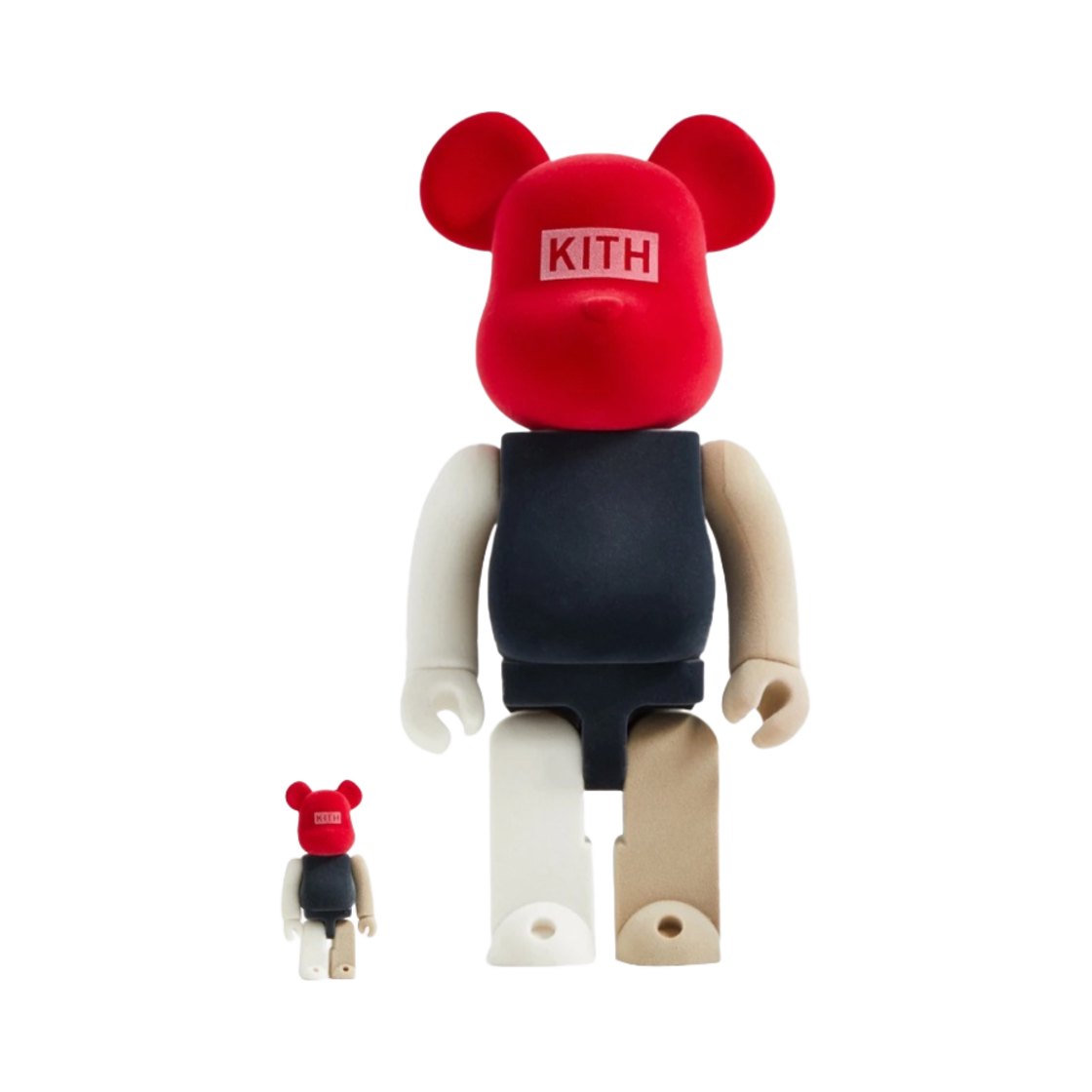 KHL150012-607 Bearbrick x Kith 100% & 400% Set Pyre
