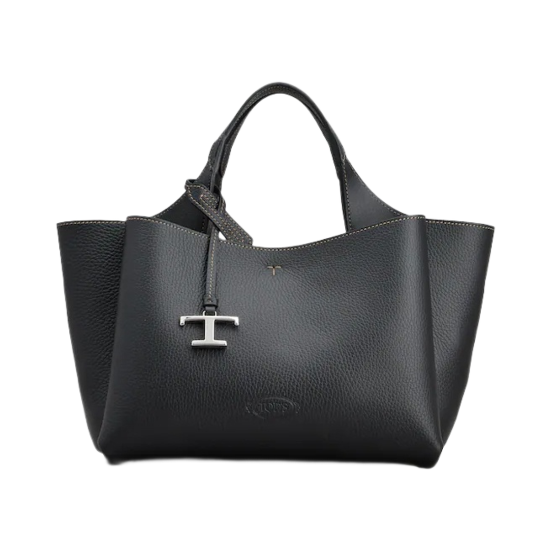 XBWAPAFL100QRIB999 Tod's Bag In Leather Mini Black