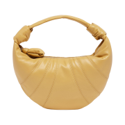 Lemaire Soft Nappa Leather Mini Fortune Croissant Bag Beige