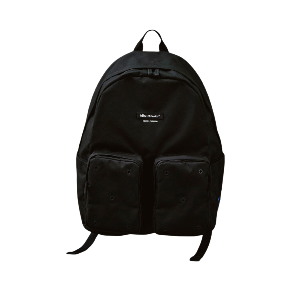 뉴진스 x 후지와라 히로시 꼴레 백팩 블랙(NewJeans x Hiroshi Fujiwara Coller Backpack Black)