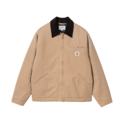 Carhartt WIP Organic Cotton Dearborn Canvas OG Detroit Jacket Peanut Aged Canvas - Winter