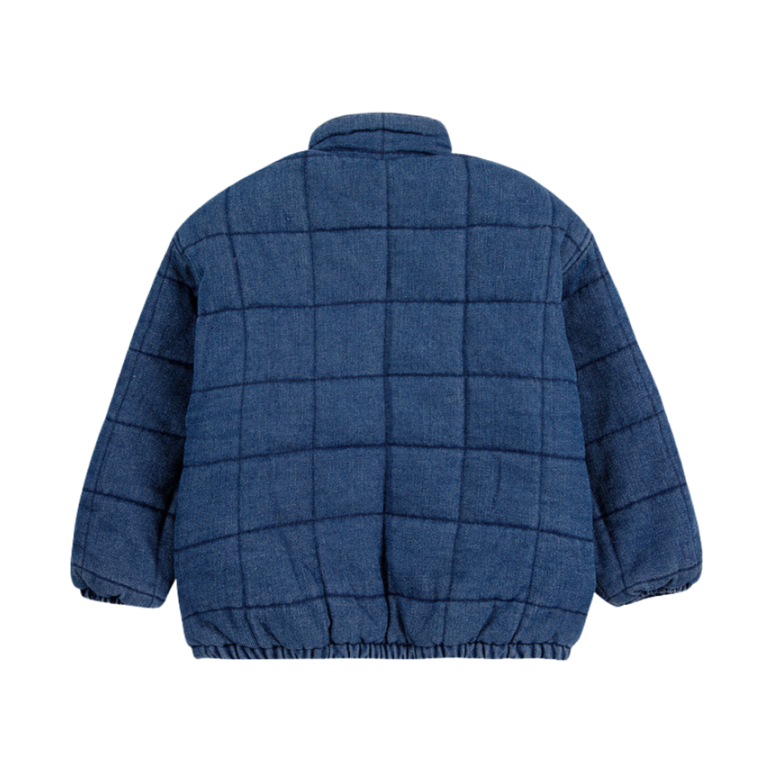 (키즈) 보보쇼즈 BC 빈티지 데님 퀼티드 자켓 블루((Kids) Bobo Choses BC Vintage Denim Quilted Jacket Blue) - 2
