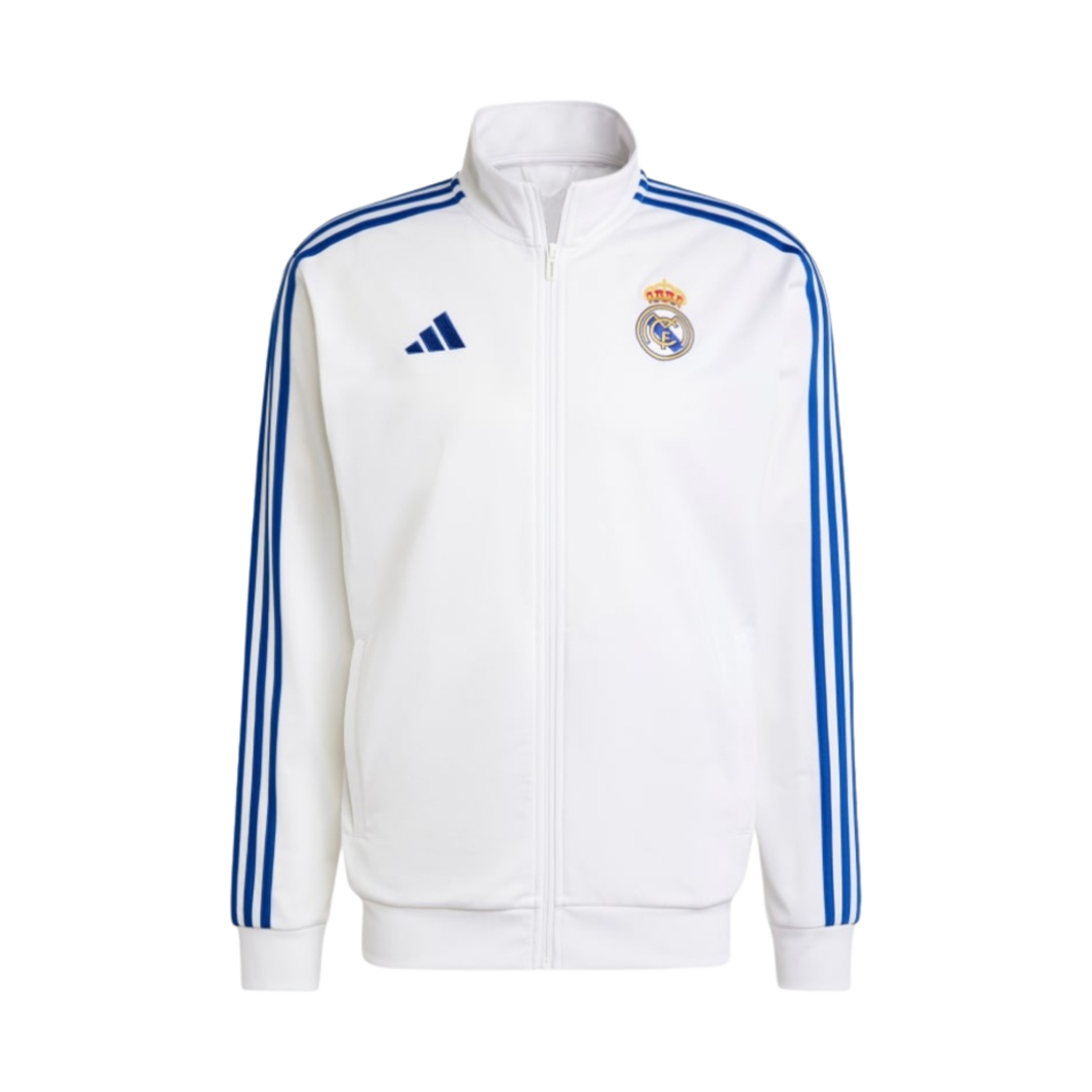 아디다스 레알 마드리드 DNA 트랙탑 화이트 - US 사이즈(Adidas Real Madrid DNA Track Top White - US Sizing)