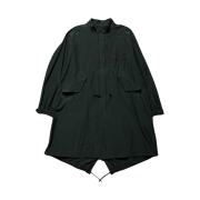 A.Presse Silk Taffeta M-65 Fishtail Parka D.Green - 25SS